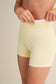 Contrast Binding Biker Shorts
