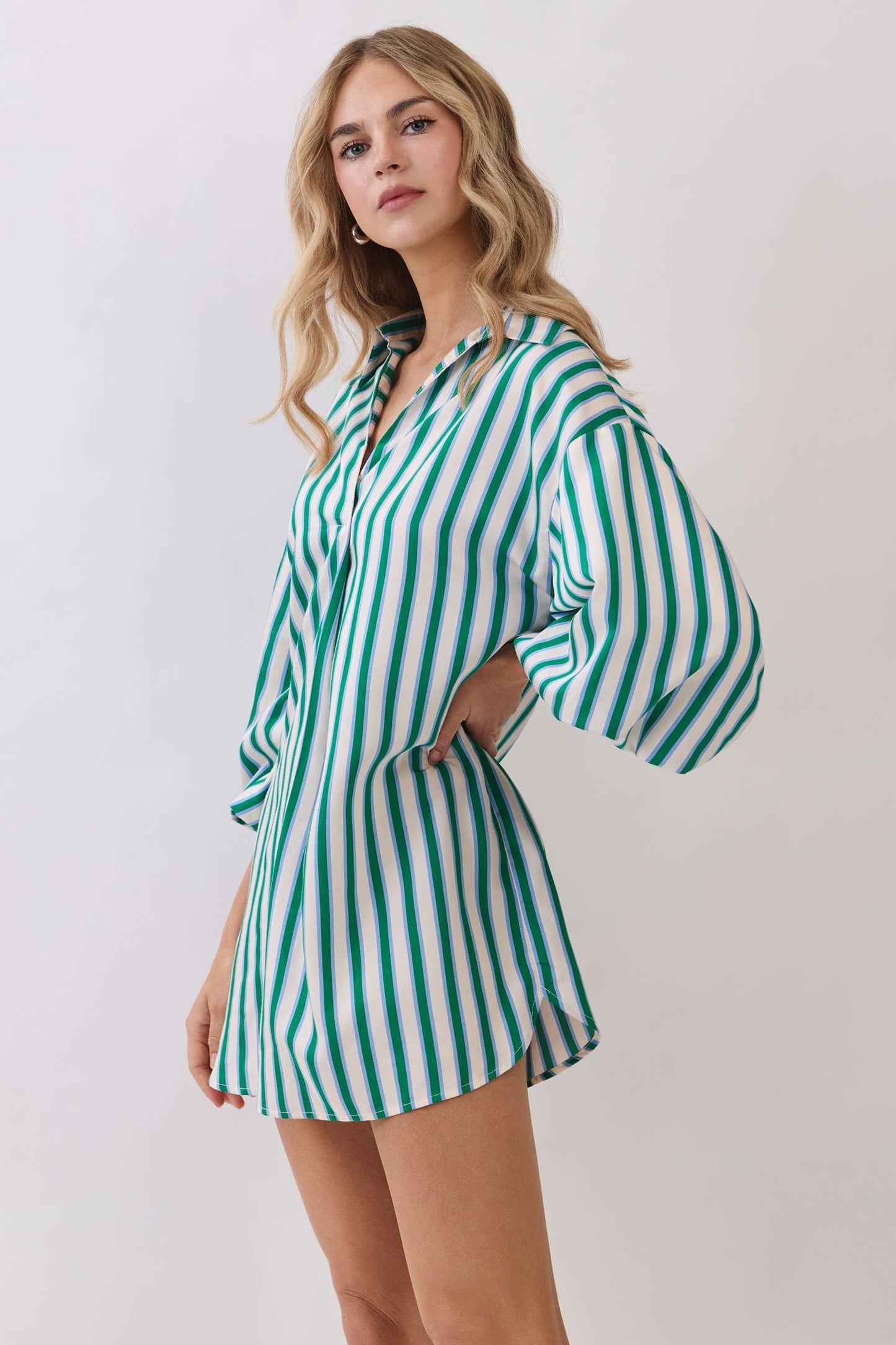 Sweet Caroline Striped Dress