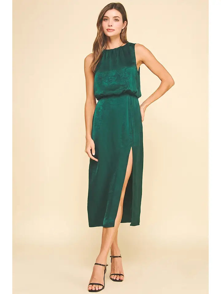 Everly Silky Midi Dress