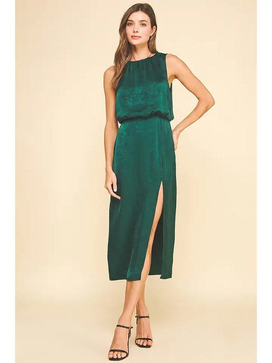 Everly Silky Midi Dress