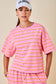 Zadie Striped Top & Skort Set