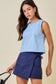 Penelope Polka Dot Sleeveless Top