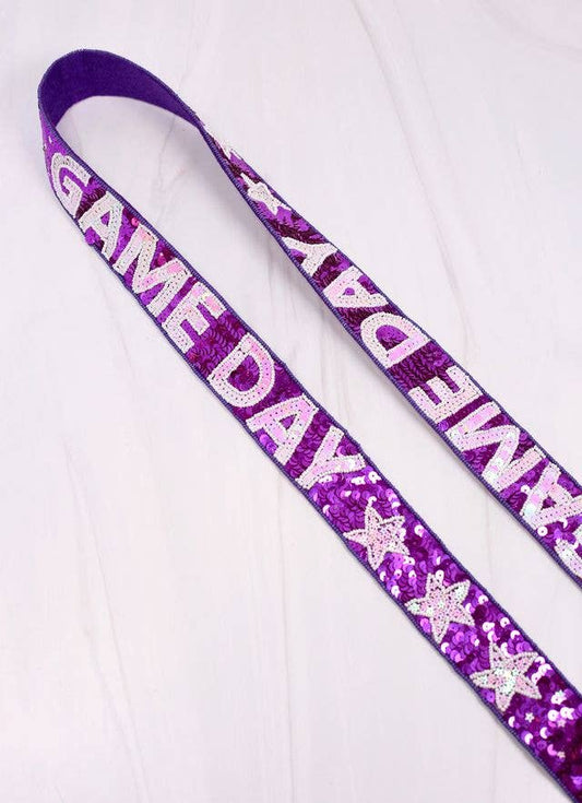 Game Day Star Sequin Strap