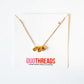 Bubble Letter Sorority Necklace