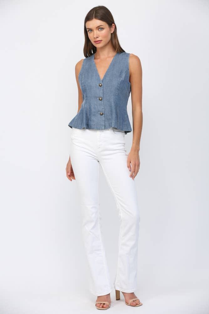 Laguna Peplum Top