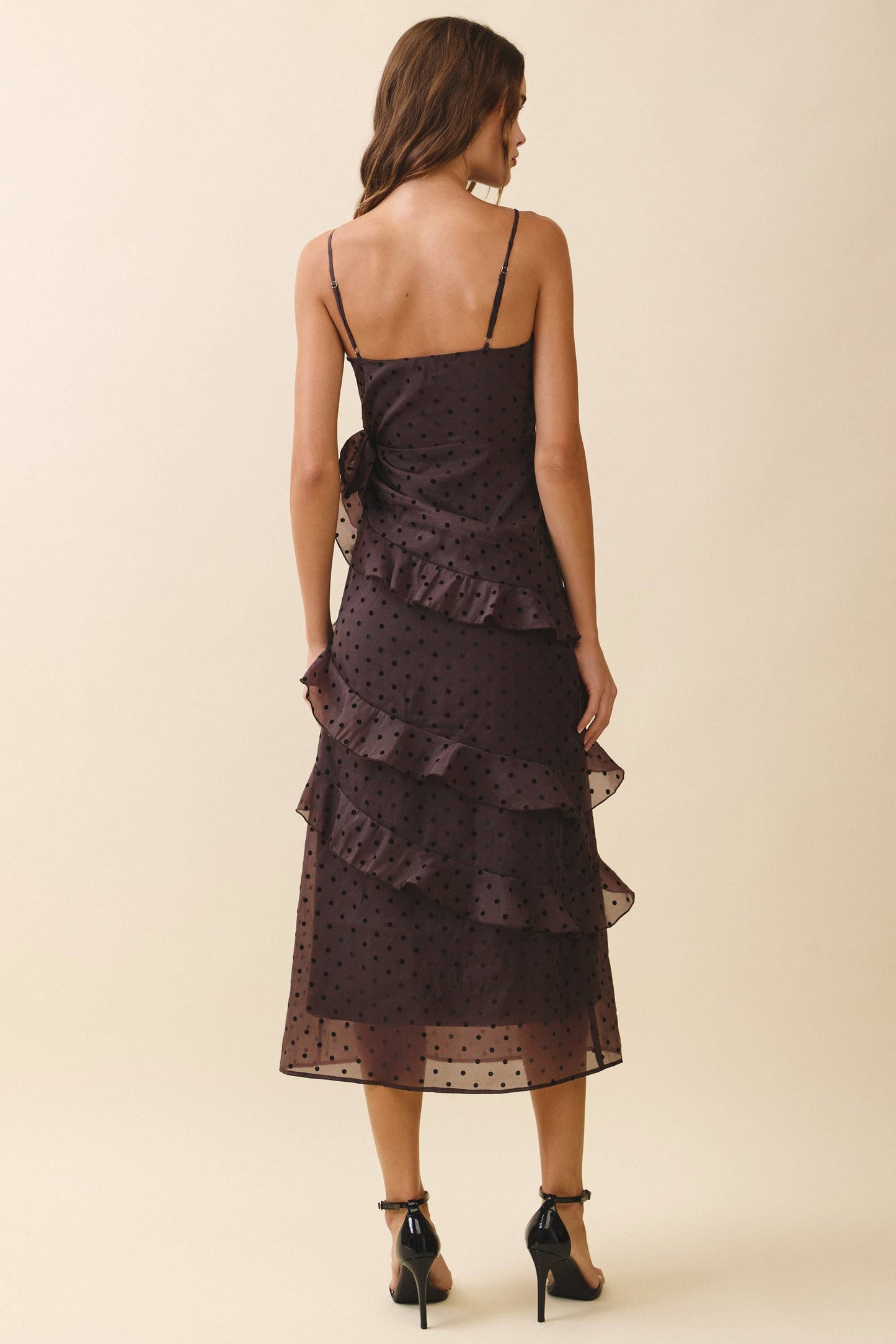 Ruffle Polka Dot Dress