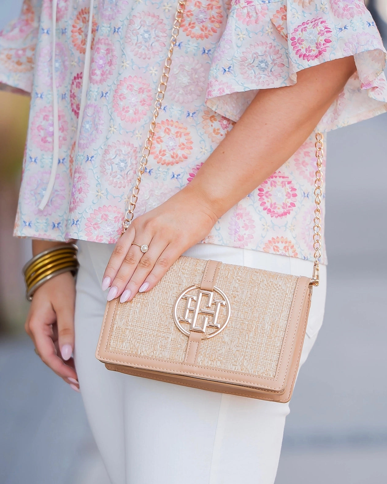 Cecilia Circle Logo Crossbody