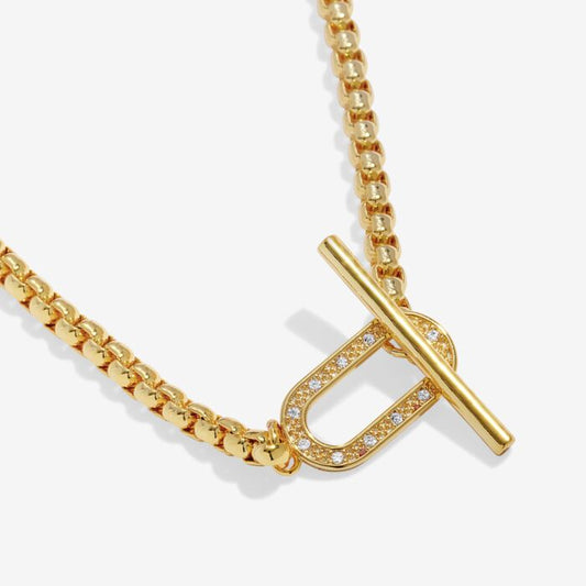 Oval T-Bar Necklace
