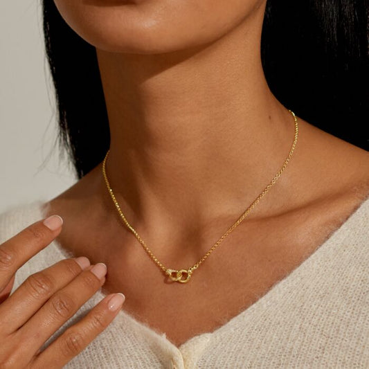 Linked Knot Necklace
