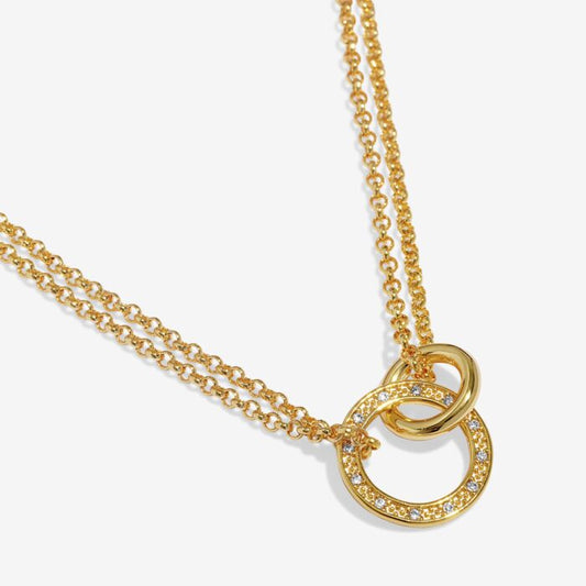 Linked Circle Necklace