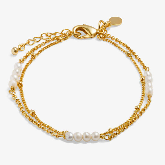 Double Layer Pearl Bracelet