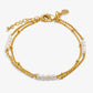 Double Layer Pearl Bracelet