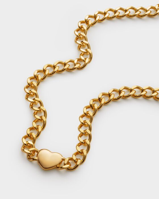Allure Heart Chain Necklace