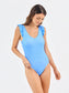 Ashley Ruffle Shoulder Swimsuit