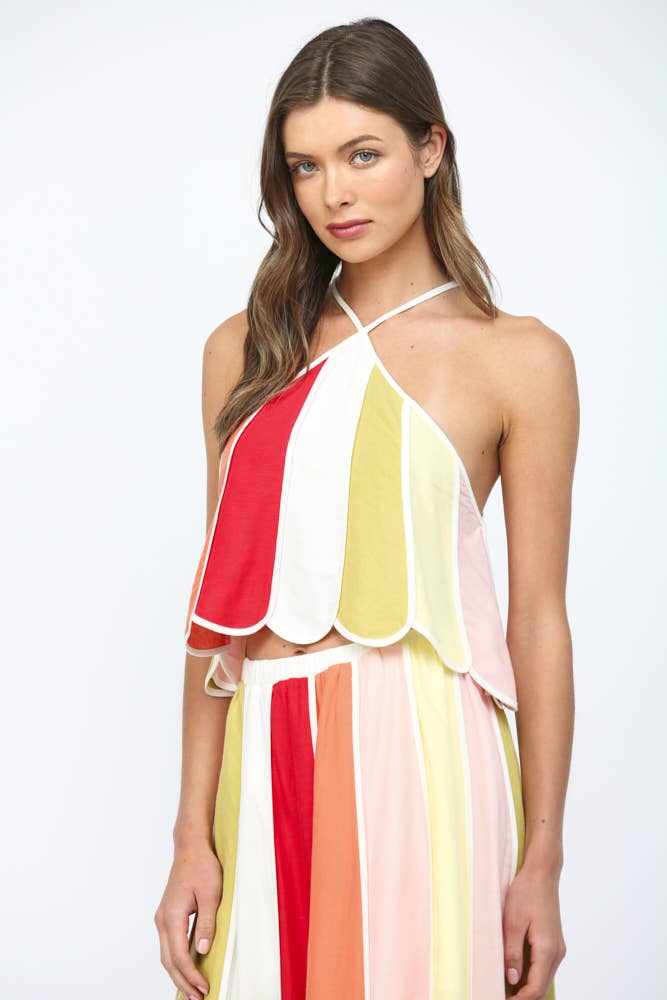 Sunday Color-Block Top