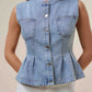 Kymber Denim Vest