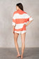 Striped Top and Short Set