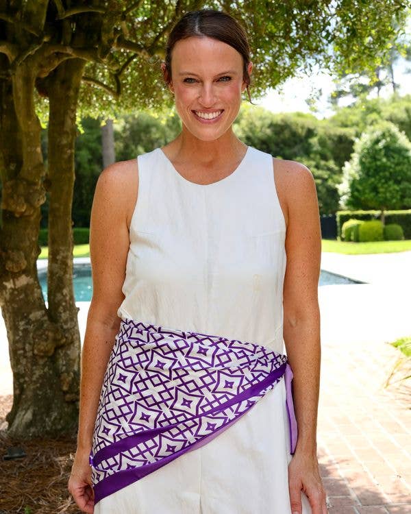 Langston Geometric Scarf Large