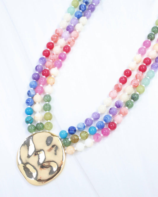 Kori Beaded Layered Necklace