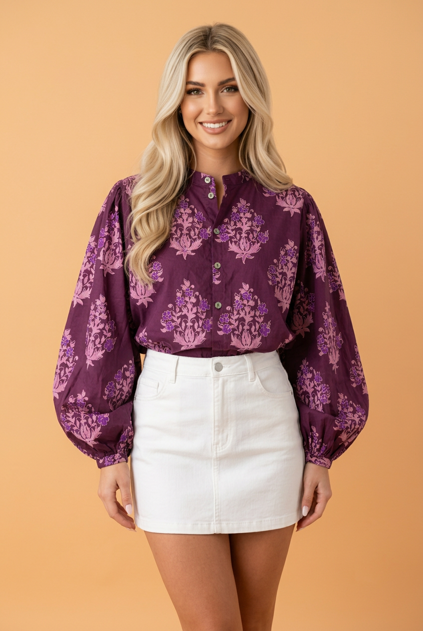 Pretty Petals Blouse