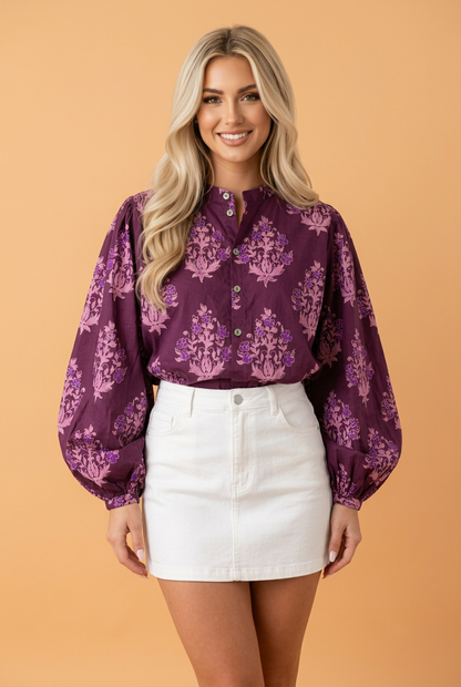 Pretty Petals Blouse