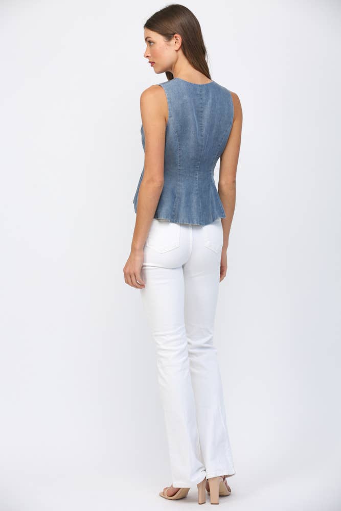 Laguna Peplum Top