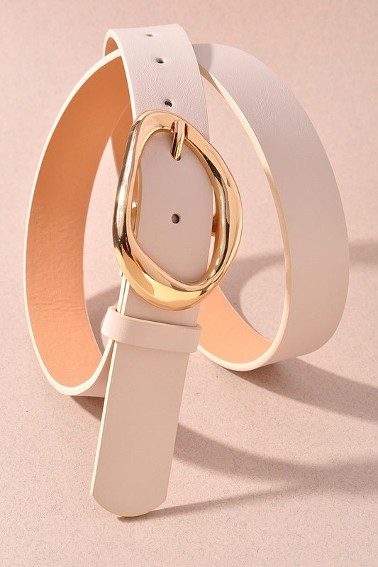 Everyday Oval Buckle Belt