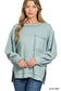 Brushed High Low Sweater