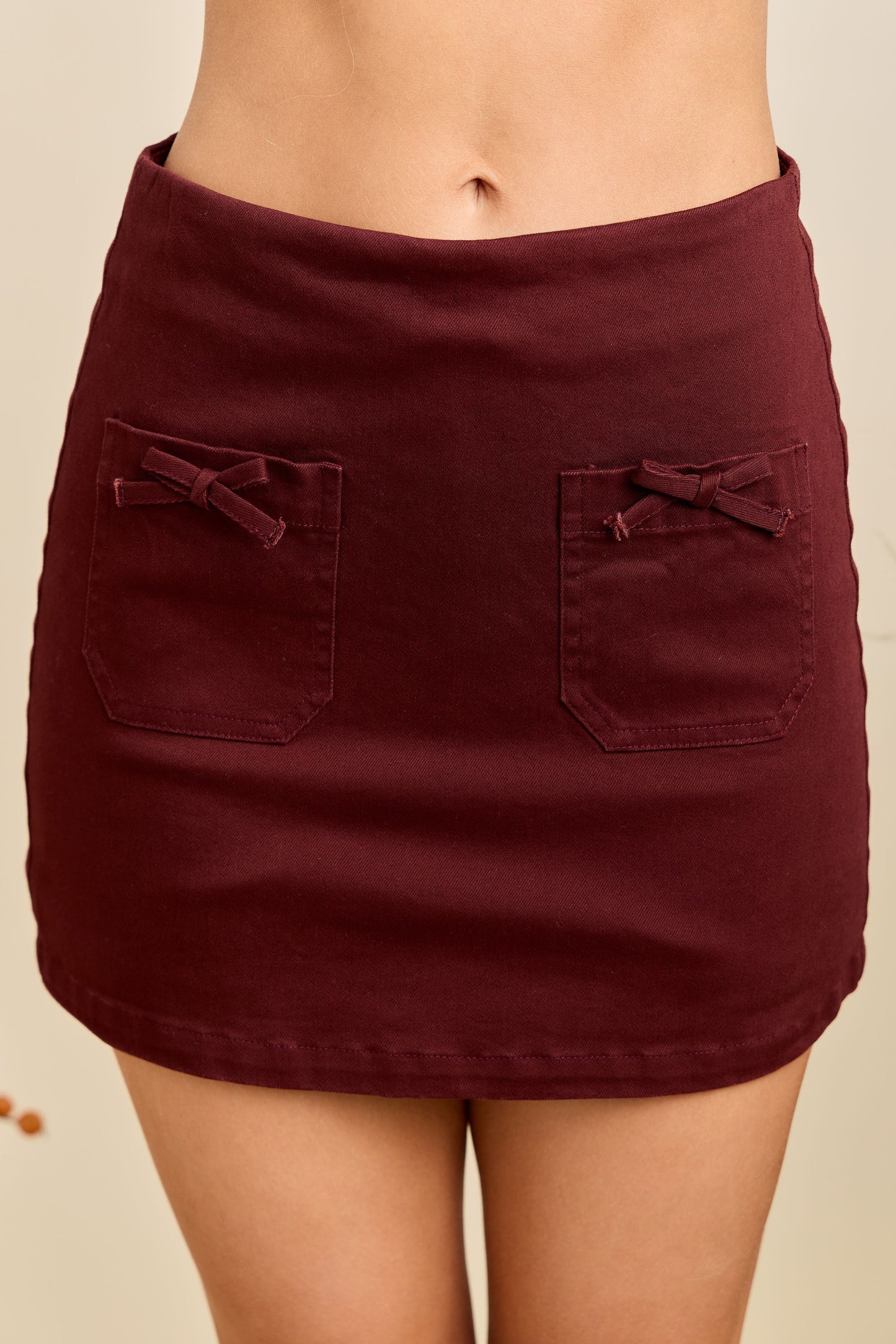 Denim Mini Skort