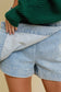 Dixie Denim Wrap Skort
