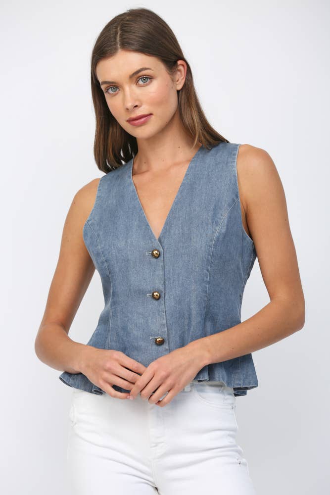 Laguna Peplum Top