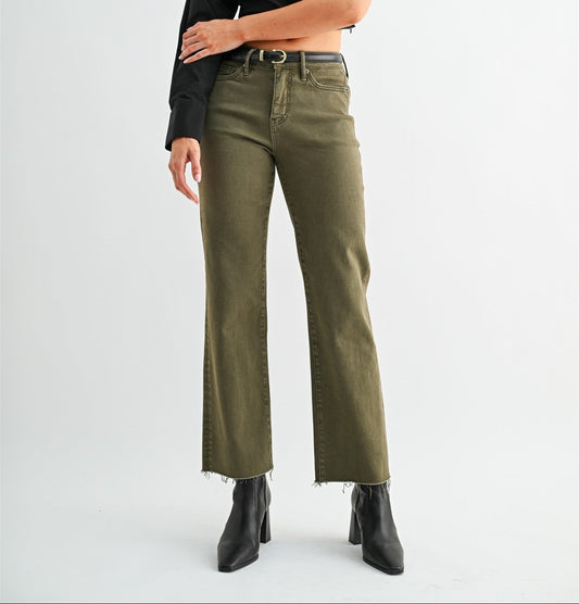 Olive Denim