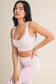 Contrast Thread Sports Bra