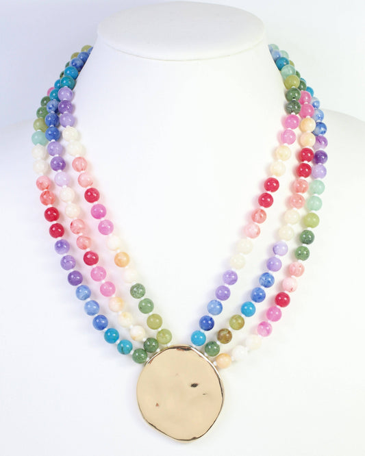 Kori Beaded Layered Necklace