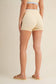 Ditsy Print Contrast Biker Shorts