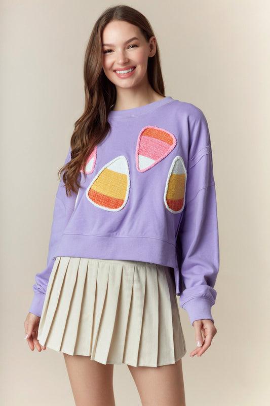 Cynthia Candy Corn Sweatshirt