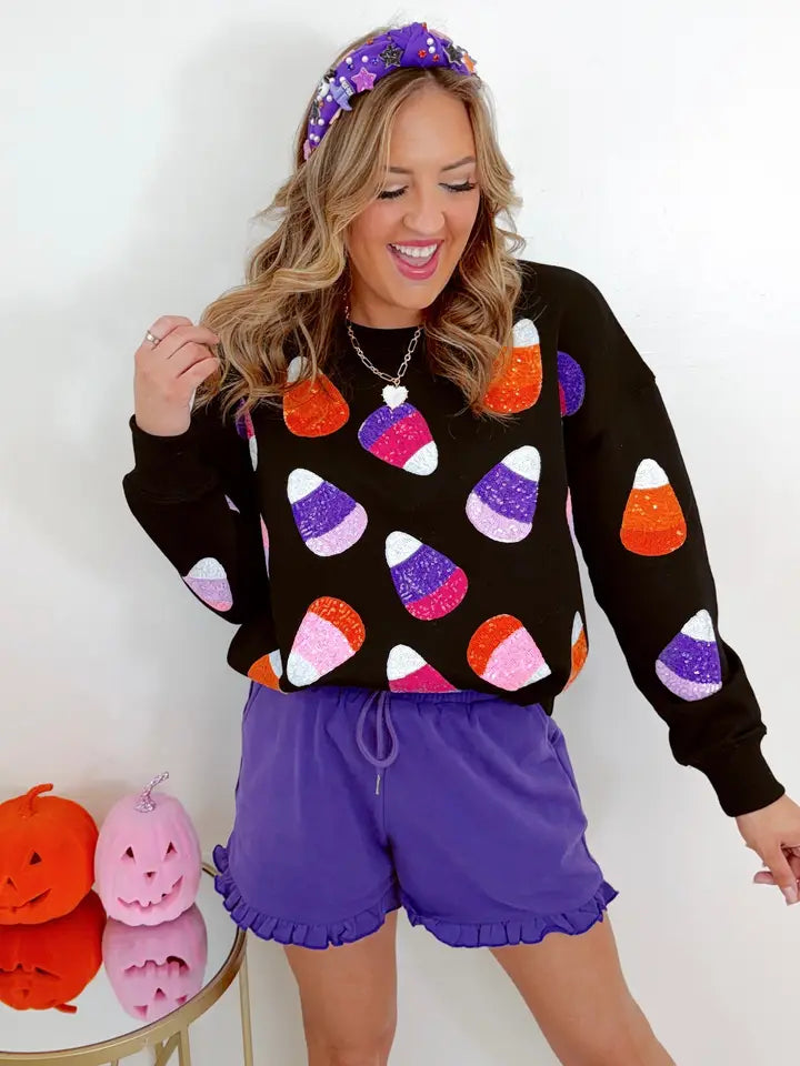Candy Corn Queen Sweatshirt