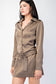 Low Waist Shirt Dress