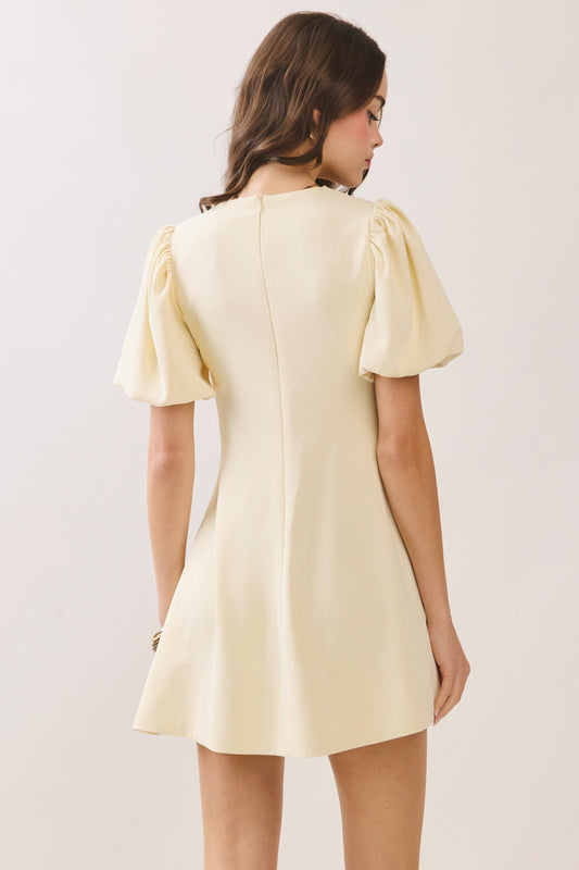 Pleated A Line Dress