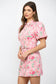 Fiona Floral Belted Dress