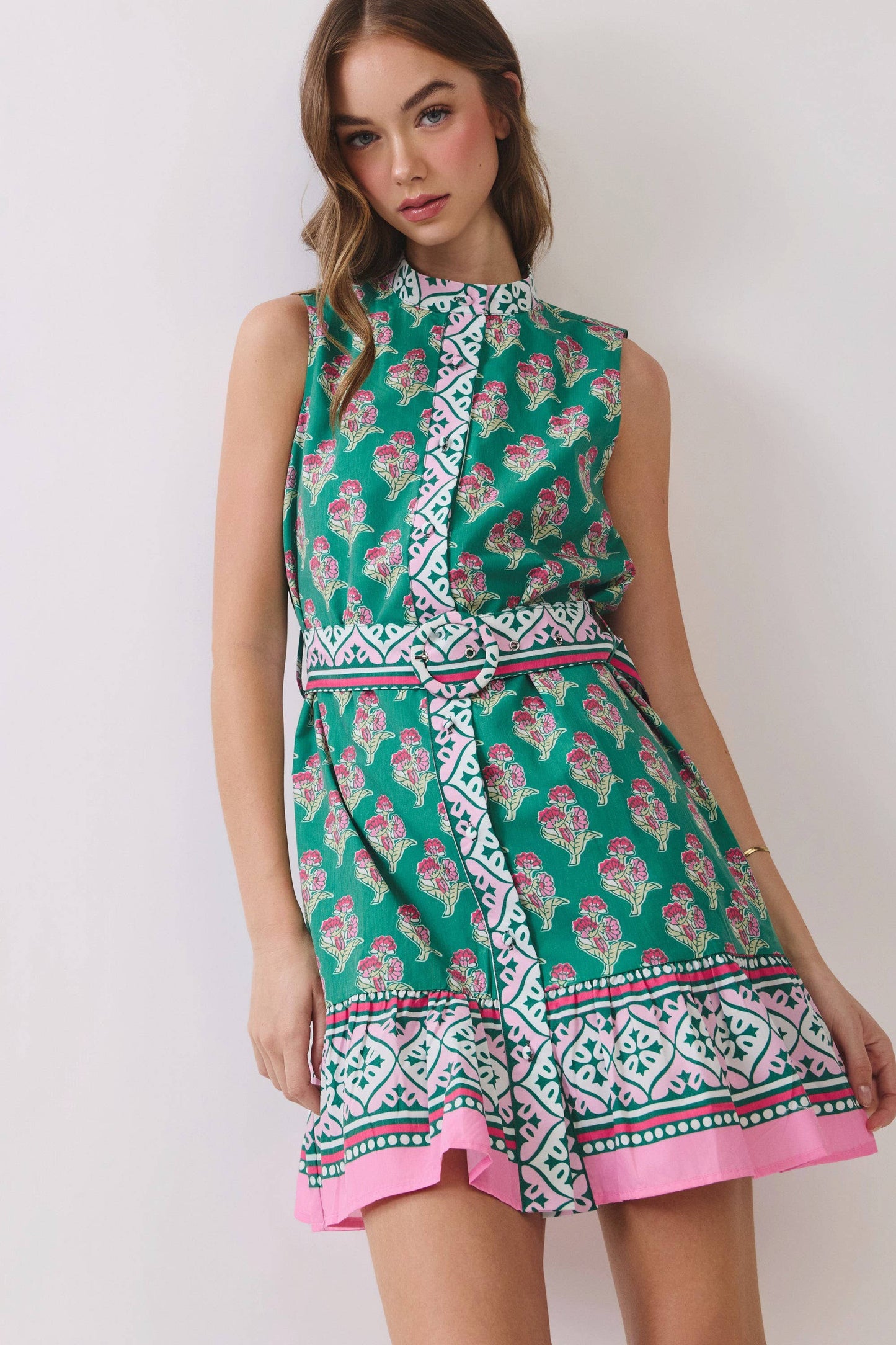 Arianna Belted Dress
