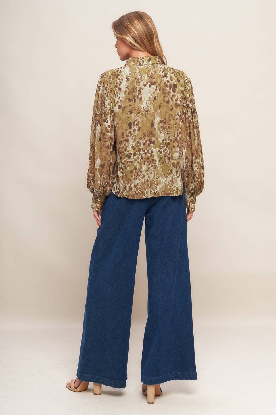 Karsen Animal Print Top