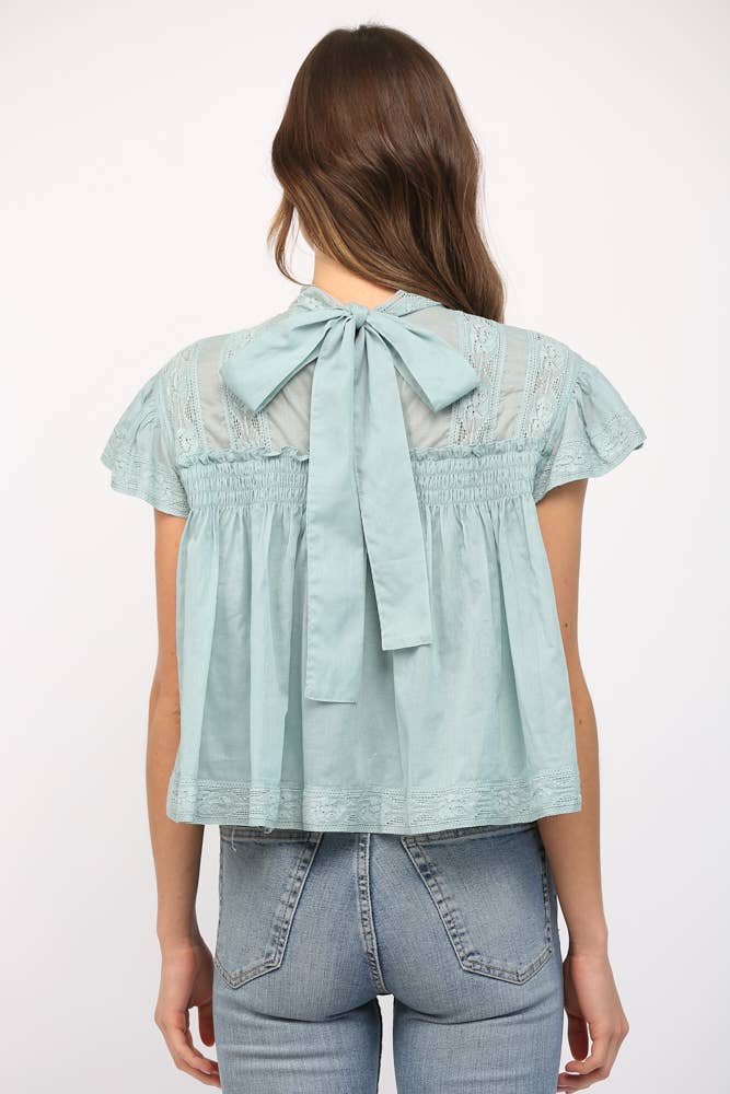 Lennox Ruffle Top