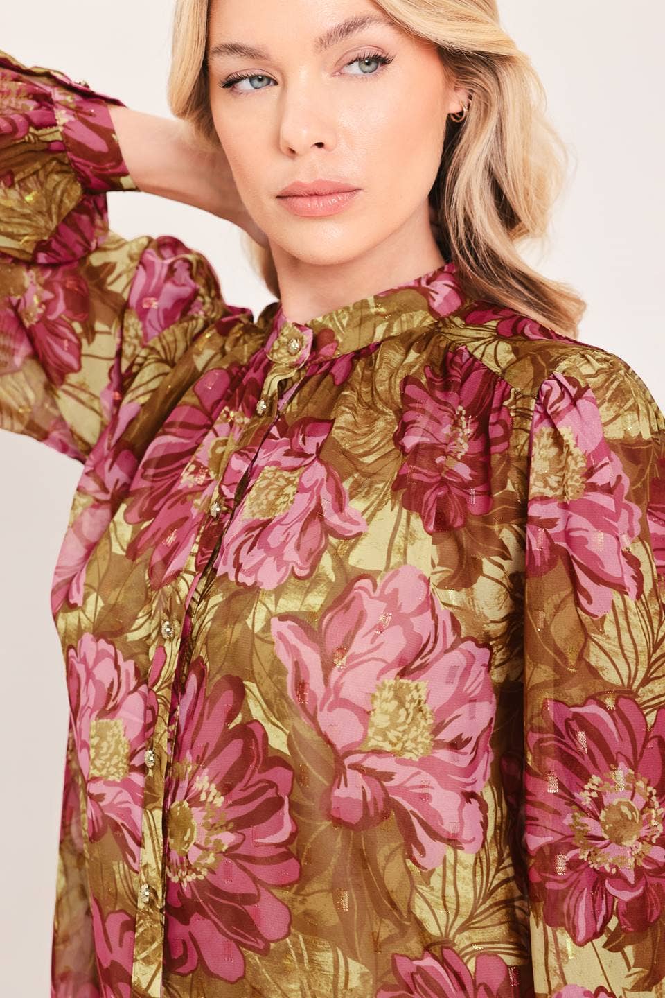 Camille Floral Top