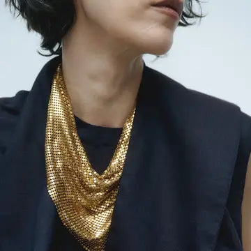 Maisie Metal Chain Bandana