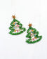 Tinsel Tree Earring