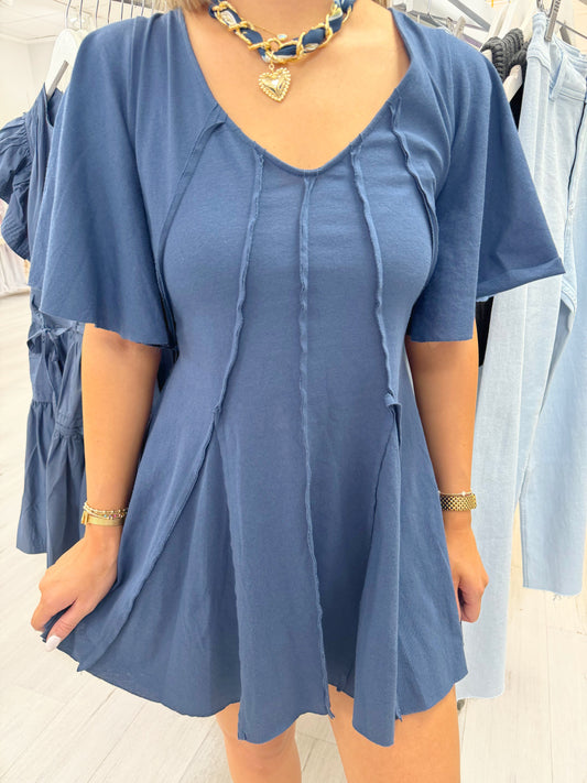 cutout flared dress, women's dress, mini dress, fall dress, flattering dress, boutique dress