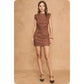 Kimmy Faux Suede Mini Dress