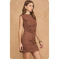 Kimmy Faux Suede Mini Dress