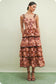 Chasen Quilted Midi Dress